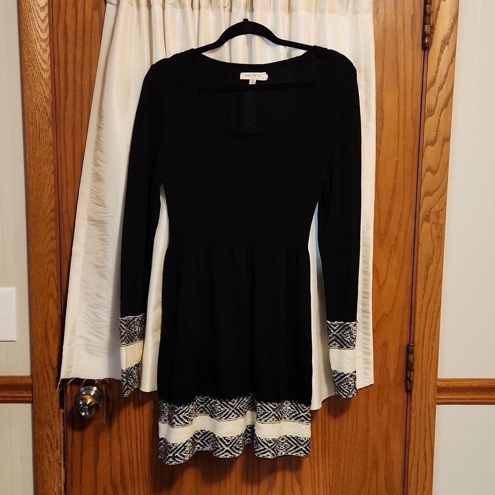 Cloud Chaser Size xl black sweater dress